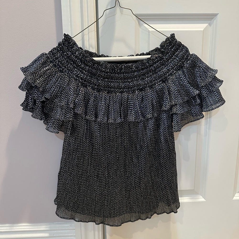 Parker off the shoulder blouse